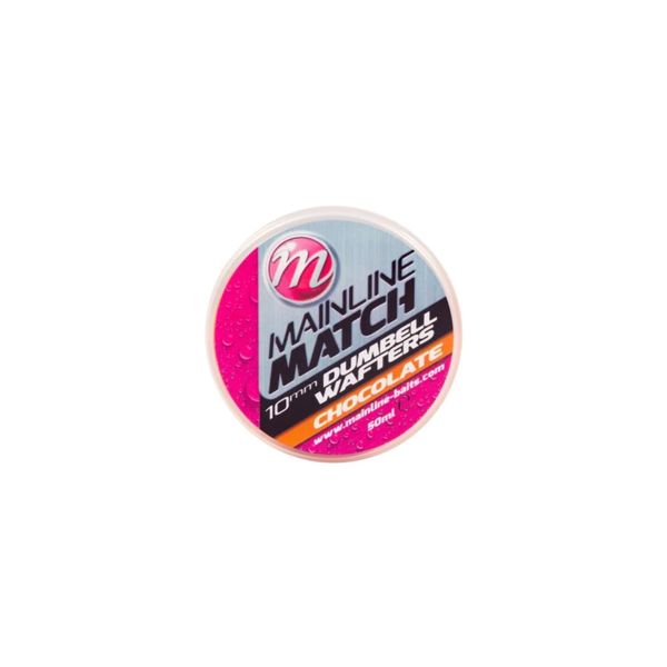 Mainline Match 10mm Dumbell Wafters Chocolate Orange