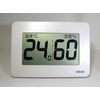 CRECEL CR-3000W Ultra Large Screen Digital Thermometer/Hygrometer, White, Medium