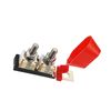 VekAuto 150A MRBF Terminal Fuse Block Kit, Plastic, Black, 1 Set Auto Accessories