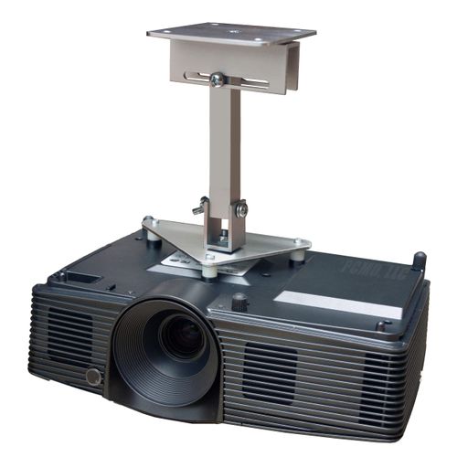 PCMD, LLC. Projector Ceiling Mount Compatible with Epson EMP-X5 EX30 EX31 EX3200 EX3210 EX3212 EX50 with Lateral Shift Coupling (10-Inch Extension)