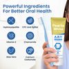 Pearlie White Active Remineralization Fluoride Free Toothpaste - 3.8oz/110gm - Hydroxyapatite Toothpaste for Tooth Enamel Repair - Contains Xylitol - Helps Remove Stains - 1 Pack
