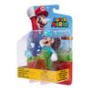 Super Mario 4" Action Figures Ice Luigi with Ice Flower