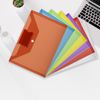 A4 Plastic Wallets - 35 Pack A4 Folders Plastic Wallets Document Files Popper Wallets with Pocket - AVARTEK