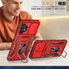 Galaxy S10 Case with Ring, Shockproof, Shock-Absorbing, TPU, Thin, Scratch-Resistant, Thin, Silicone, Stand Function, Compatible with Car Holder, Dual Layer Structure, PC Bumper, Galaxy S10 Smartphone