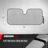 Auto Sun Shade Fold-able Visor for Car Truck SUV Windshield UV Protection