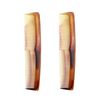 Generic Brushes Handmade Combs Range 6T Medium Size Coarse and Fine Comb for Women