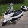 Vancroser Windscreen Extension Bike Additional Screen Extension Screen Windscreen Variable Windscreen Spoiler Universal Motorcycle Windshield PMMA Material Adjustable Airflow Bolt On (Gray)
