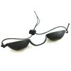 Black Flexible Tanning Goggles UV UVA UVB Eye Protection Glasses Adjustable