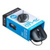 Sanwa Supply MA-BL150BK Wired Blue LED Mouse 3 Button Medium Black
