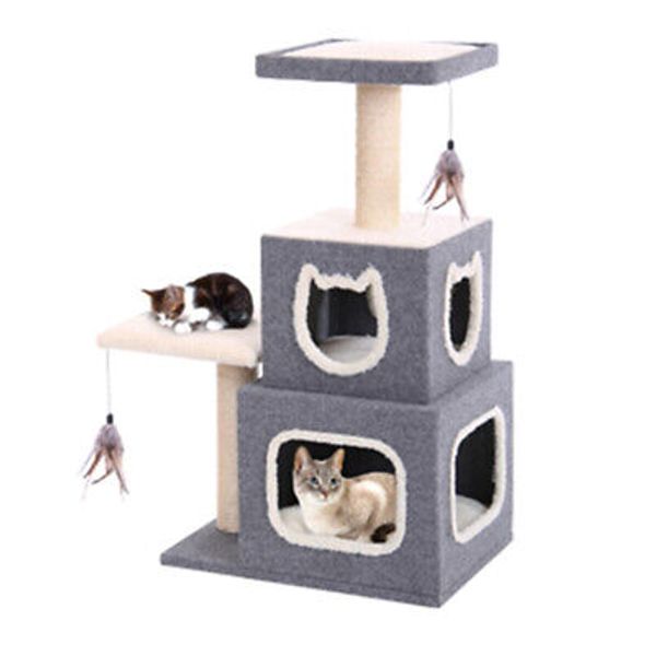 Cat Furniture, One Piece Cat Hideaway & Scratcher