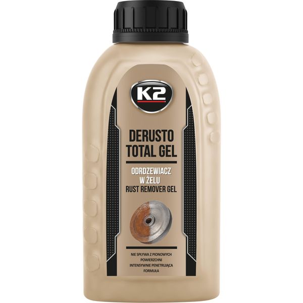 K2 Rust Remover Gel Rust Remover, Rostentferner Rust Protection Rust Converter 250ml