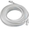 Pebble Eleven 20M Extra Long Ethernet Cable CAT5e Grey Network Internet Wire Connector Lead