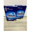 2 Finish Powder Dishwasher Advanced  Detergent, Lemon Fresh Scent, 75 Oz