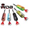Angel-Berger Wild Devil Baits Blinkersortiment in Box Blinker Kunstköder Set Löffelblinker Spoon (Barsch, 16g)