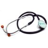 PREMIUM INSTRUMENTS Dual-Head Stethoscope Binaural Spring Lightweight Design Medical (Gray)