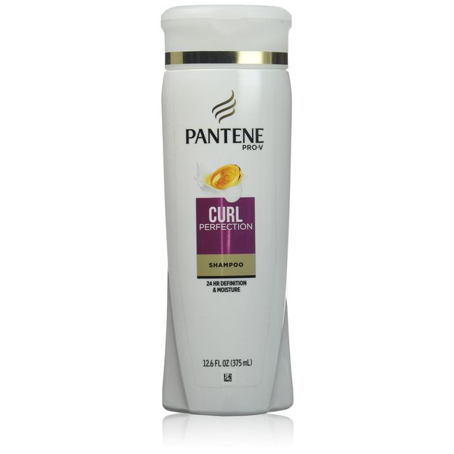 Pantene Pro-V Curl Perfection Shampoo, 12.6 fl oz , 4 Count