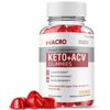 Macro Keto ACV Gummies, Max Strength with Apple Cider Vinegar (2 Pack)