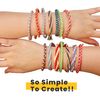 4M "Glow in The Dark Friendship Bracelet (Multi-Colour)