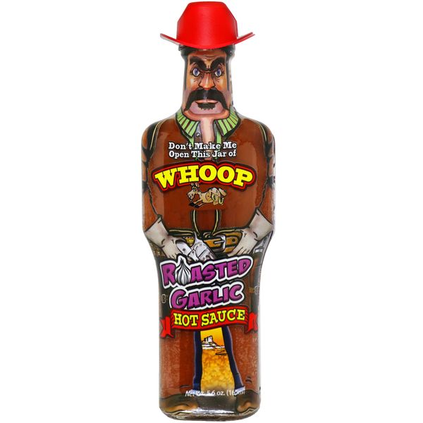 Cowboy Roasted Garlic Hot Sauce - 5 oz – Try if you dare! – Perfect Gourmet Gift for the Steak Sauce Fan