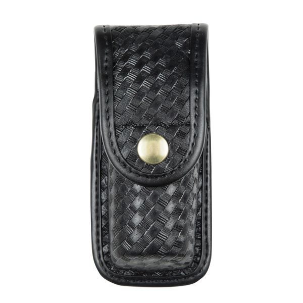 Bianchi AccuMold Elite 7907 Brass Snap Oc Spray Pouch (Basketweave Black, Small)