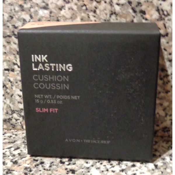 Avon Ink Lasting Cushion Coussin Foundation N40 Neutral Sand Compact NIB