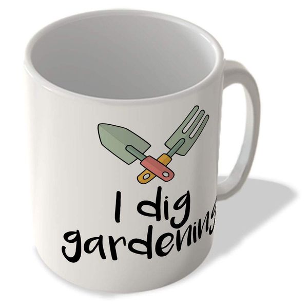 McMug - I Dig Gardening - Mug, Ceramic, 11fl.oz.