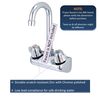 Leyso Hot Knob Handle for ABC 4" Hand Sink Faucet