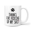 Funny Gift from The Dog Dad Mum 10oz Ceramic Gift Mug