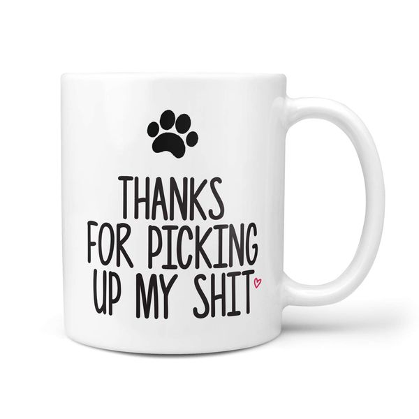 Funny Gift from The Dog Dad Mum 10oz Ceramic Gift Mug