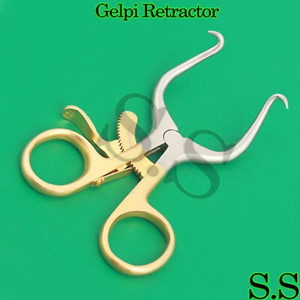 Premium Gold Ring Gelpi Retractor Surgical & Veterinary Instruments 3.50"-A+QLTY