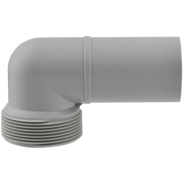 Kakudai Drain Elbow for Sink Trap, 458-450-100, Length: 3.9 inches (100 mm)