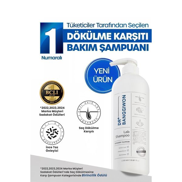 Lab Dökülme Karşıtı Bakım Şampuanı Anti Hair Loss Shampoo 1000 ml