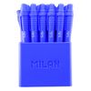 Milan A.C Bote 40 bolígrafos Mini P1 Touch azules, white