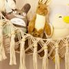 Stuffed Animal Storage Hammock with LED Light Jumbo Wall Corner Organizer