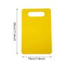 1 Plastic Cutting Board, Color Fruit & Vegetable Cutting Kitchen Tool