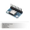 sourcing map USB TYPE C Breakout Board Female 2.54MM Connection with Pin Header Connector