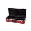 Crossrock Alto Saxophone Case | ABS Molded Hardshell-Red