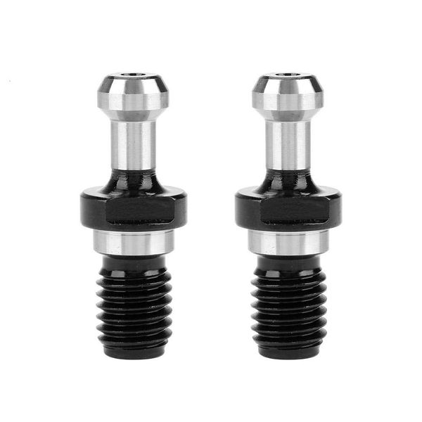 2pcs BT30 CNC 45 Degree Sturdy Accurate and Convenient Pull Stud Retention Knob CNC Milling Tool Holder