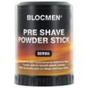 BLOCMEN Derma shaving powder pen, 60 g, for dry shaving without skin irritation, men's pre-shave powder stick without fragrances and dyes for sensitive skin