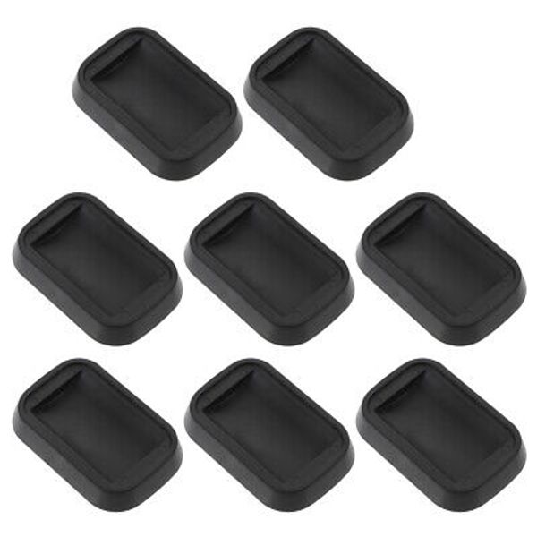 8 Pcs Wheel Furniture Caster Cup Leg Cups for Laminate Floors