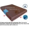 QUANTITY=2 ORTHOPEDIC Heavy Duty Waterproof MEMORY FOAM PET DOG BED Small Medium