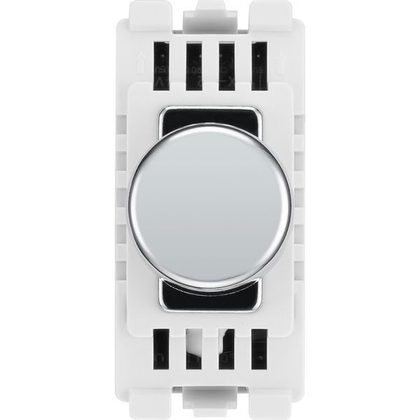 British General RPCDTR Nexus Grid Polished Chrome 2 Way 200W Trailing Edge Dimmer Module