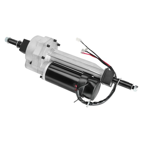 ZXTDR 24V 350W Brush Electric Motor Transaxle for Trolley Wagon Scooter Go Kart E Bike