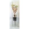 WINE TOPPER - Stainless Steel - Green-Ruby like Gem - Brand New - SEALED