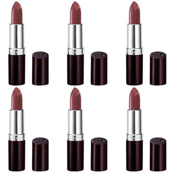 NEW Rimmel Lasting Finish Lipstick Coffee Shimmer 0.14 Ounces (6 Pack)