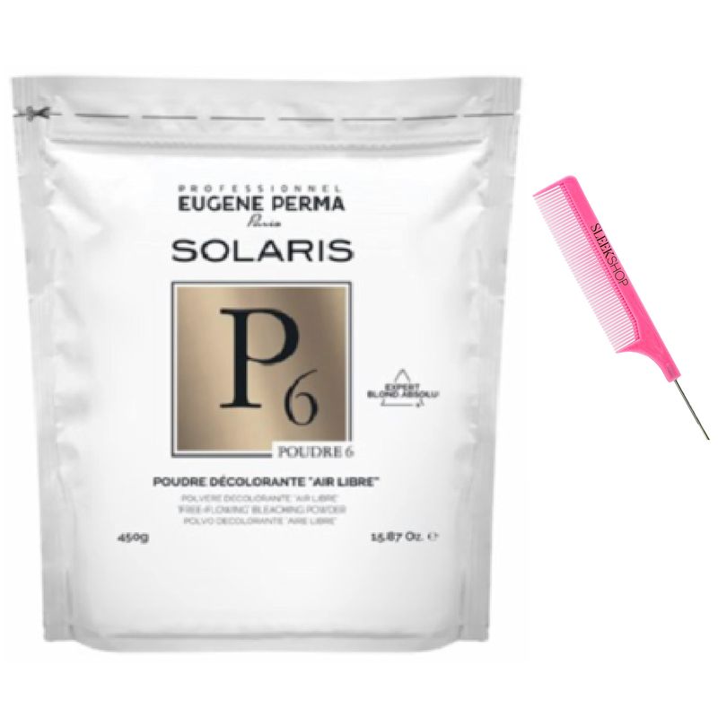 Sleekshop Comb + Eugene Perma SOLARIS P6 Poudre 6 Free-flowing ...