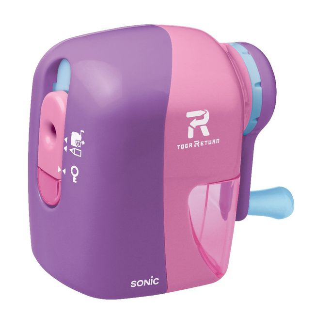 Sonic Toga-Return Manual Pencil Sharpener , violet