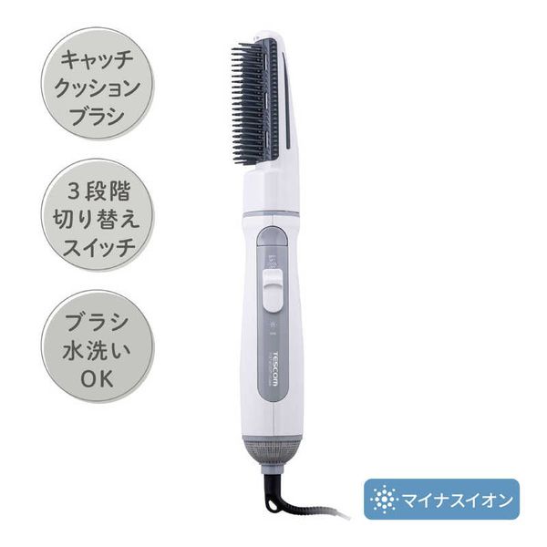 <br>Tescom Negative Ion Curling Dryer (White) White TC200B-W