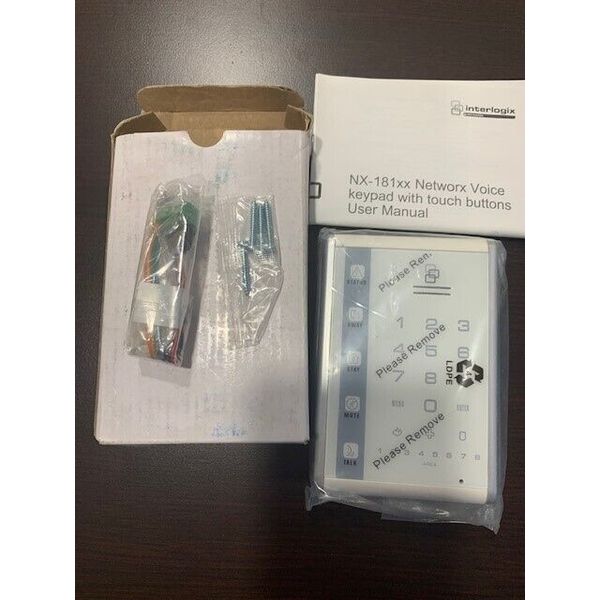 Interlogix GE Security NetworX NX-1811E Touch LED Keypad, Portrait White NEW!