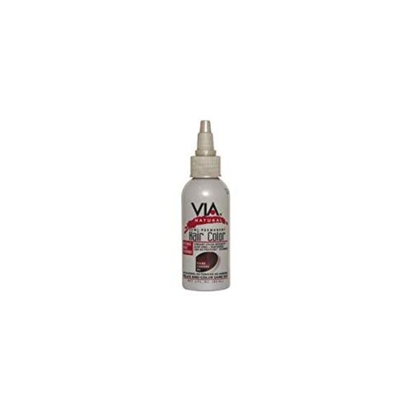 Via Natural Semi Permanent 2 Oz. Color Dark Cherry 85